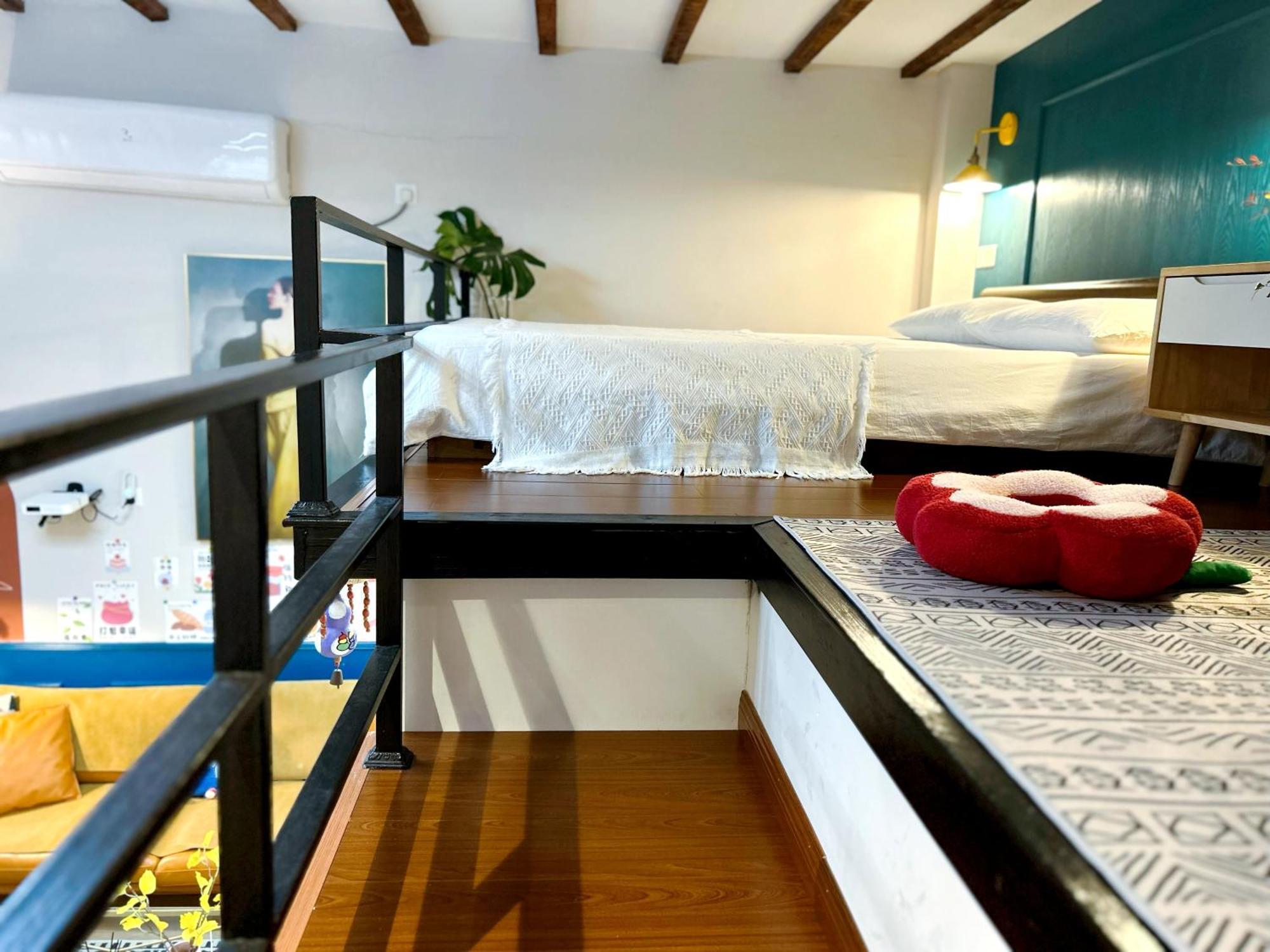 Shanghai Hills & Zinn City Bnb Near Line13 Mid Huaihai Rd & Changle Rd מראה חיצוני תמונה